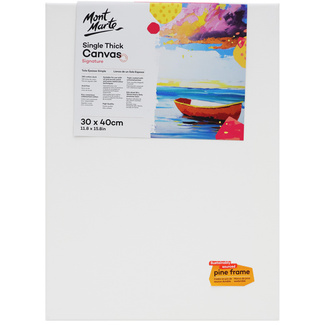 Mont Marte Signature Canvas Single Thick 30 x 40cm