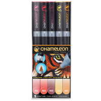 Chameleon Colour Tone Marker Set 5pc - Warm Tones