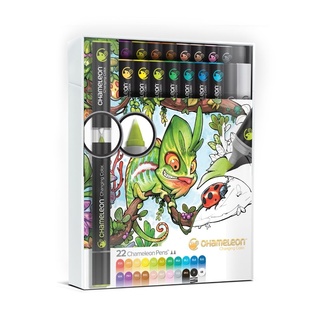 Chameleon Colour Tone Marker / Pen Set - Deluxe 22pc