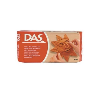 DAS Air Hardening Modelling Clay 500g - Terracotta