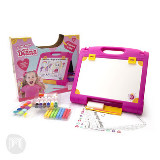 Love, Diana Anywhere Easel Paint and Draw Art Set