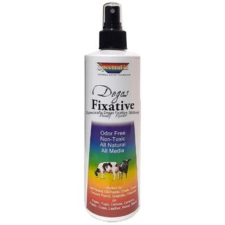 Spectrafix Degas Fixative 360ml - Non Toxic Natural Milk Casein