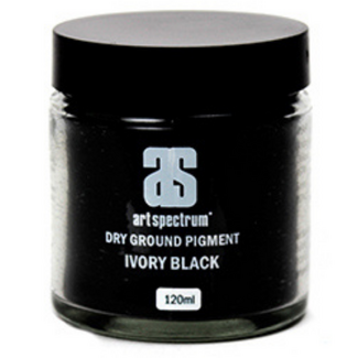 Art Spectrum Dry Ground Pigment 120ml S1 - Ivory Black