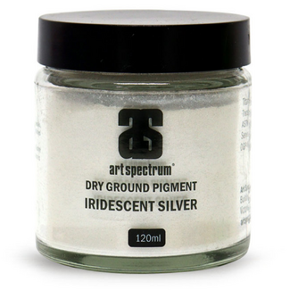 Art Spectrum Dry Ground Pigment 120ml S4 - Iridescent Silver