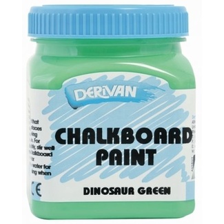 *Derivan Blackboard / Chalkboard Paint 250mls - Dinosaur Green