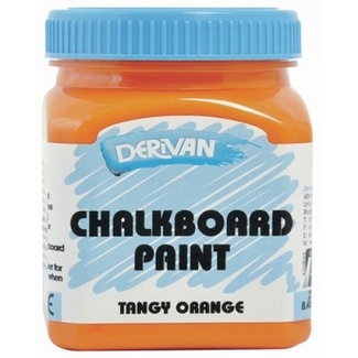 *Derivan Blackboard / Chalkboard Paint 250mls - Tangy Orange