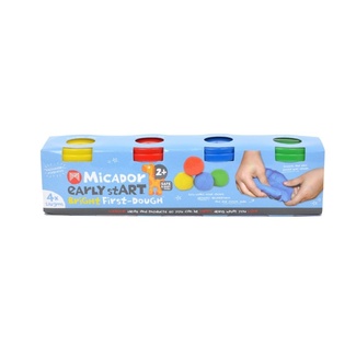 Micador Early Start First Dough Bright Colours 120g Tubs 4pc