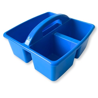 ER Small Plastic Caddy - Light Blue