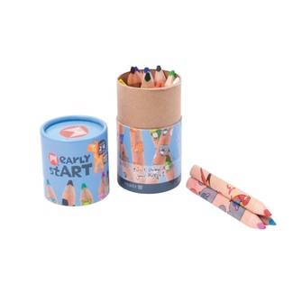 Micador Early Start Triangle Pencils 12pc - Bonus Paper