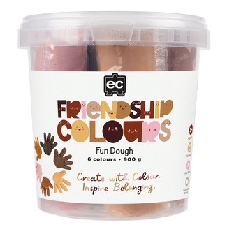 Friendship Colours Fun Dough Bucket 6pc