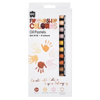 Friendship Colours Oil Pastels 12pc