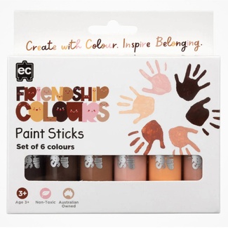Friendship Colours Paint Sticks 6pc