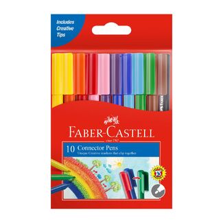 Faber Castell Connector Pen Set 10pc