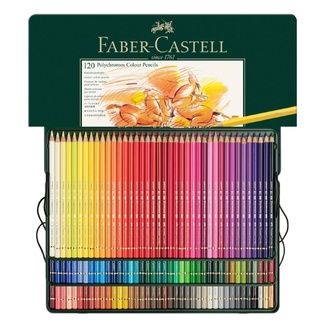 Faber Castell Polychromos Artist's Colour Pencils Tin Case of 120