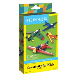 Faber Castell Creativity For Kids 4 Foam Fliers Painting Mini Kit