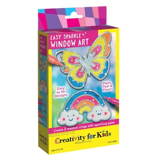 Faber Castell Creativity For Kids Easy Sparkle Window Art Mini Kit