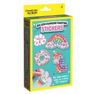 Faber Castell Creativity For Kids Big Gem Diamond Painting - Stickers