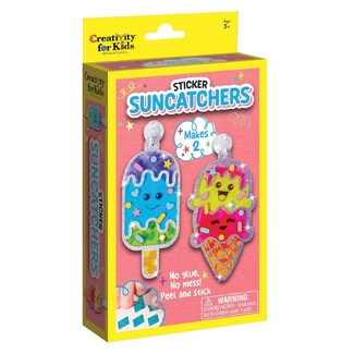 Faber Castell Creativity For Kids Sticker Suncatchers Mini Kit - Ice Cream