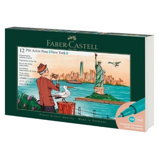 Faber Castell India Ink Pitt Artist Pen Set - New York