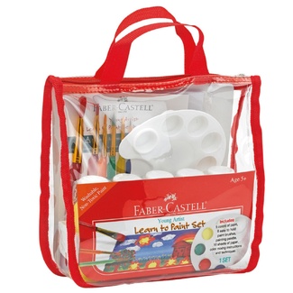 Faber Castell Young Artist Learn to Paint Set 17pc