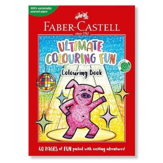 Faber Castell Colouring Book 40 Pages - Ultimate Colouring Fun