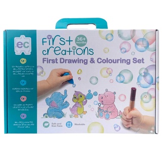 First Creations Drawing & Colouring Set