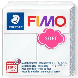 Fimo Soft Polymer Clay  - White No 0