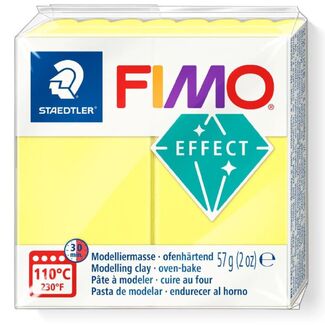 Fimo Effect Polymer Clay  - Translucent Yellow No 104