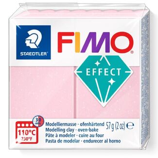 Fimo Effect Polymer Clay  - Rose Quartz No 206