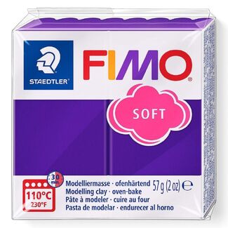 Fimo Soft Polymer Clay  - Plum No 63