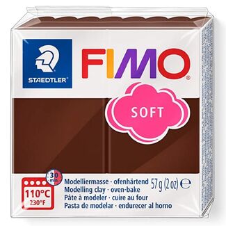 Fimo Soft Polymer Clay  - Chocolate No 75
