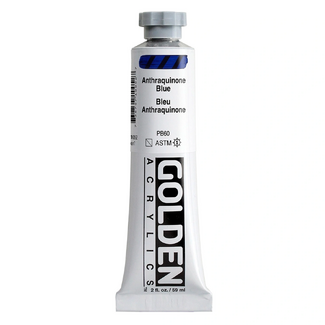 GOLDEN Heavy Body Artist Acrylic Paint 59ml - S7 Anthraquinone Blue