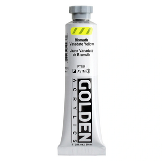 GOLDEN Heavy Body Artist Acrylic Paint 59ml - S9 Bismuth Vanadate Yellow