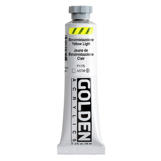GOLDEN Heavy Body Artist Acrylic Paint 59ml - S3 Benzimidazalone Yellow Light