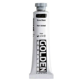 GOLDEN Heavy Body Artist Acrylic Paint 59ml - S1 Bone Black