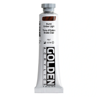 GOLDEN Heavy Body Artist Acrylic Paint 59ml - S1 Burnt Umber light