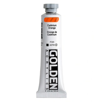 GOLDEN Heavy Body Artist Acrylic Paint 59ml - S8 CP Cadmium Orange