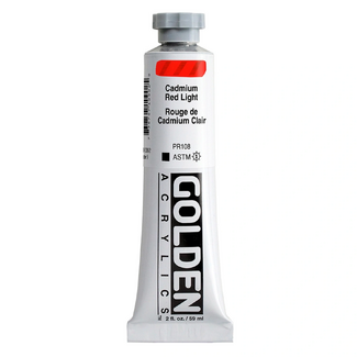GOLDEN Heavy Body Artist Acrylic Paint 59ml - S9 CP Cadmium Red Light
