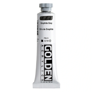 GOLDEN Heavy Body Artist Acrylic Paint 59ml - S2 Graphite Gray