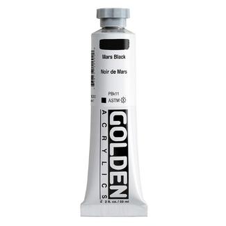 GOLDEN Heavy Body Artist Acrylic Paint 59ml - S1 Mars Black