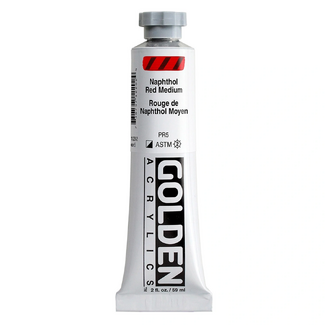 GOLDEN Heavy Body Artist Acrylic Paint 59ml - S5 Napthol Red Medium