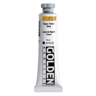 GOLDEN Heavy Body Artist Acrylic Paint 59ml - S2 Naples Yellow Deep