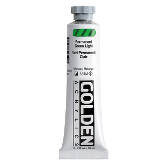 GOLDEN Heavy Body Artist Acrylic Paint 59ml - S4 Permanent Green Light