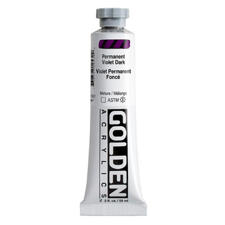 GOLDEN Heavy Body Artist Acrylic Paint 59ml - S7 Permanent Violet Dark