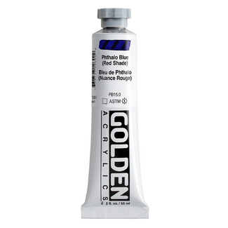 GOLDEN Heavy Body Artist Acrylic Paint 59ml - S4 Phthalo Blue Red Shade