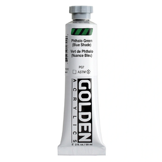 GOLDEN Heavy Body Artist Acrylic Paint 59ml - S4 Phthalo Green Blue Shade