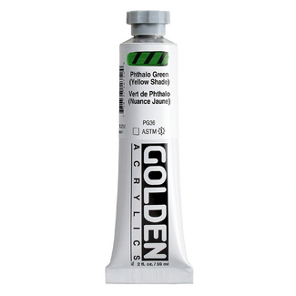 GOLDEN Heavy Body Artist Acrylic Paint 59ml - S4 Phthalo Green Yellow Shade