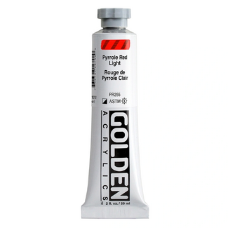 GOLDEN Heavy Body Artist Acrylic Paint 59ml - S8 Pyrrole Red Light