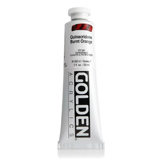 GOLDEN Heavy Body Artist Acrylic Paint 59ml - S7 Quinacridone Burnt Orange