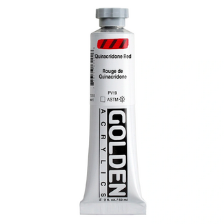 GOLDEN Heavy Body Artist Acrylic Paint 59ml - S6 Quinacridone Red